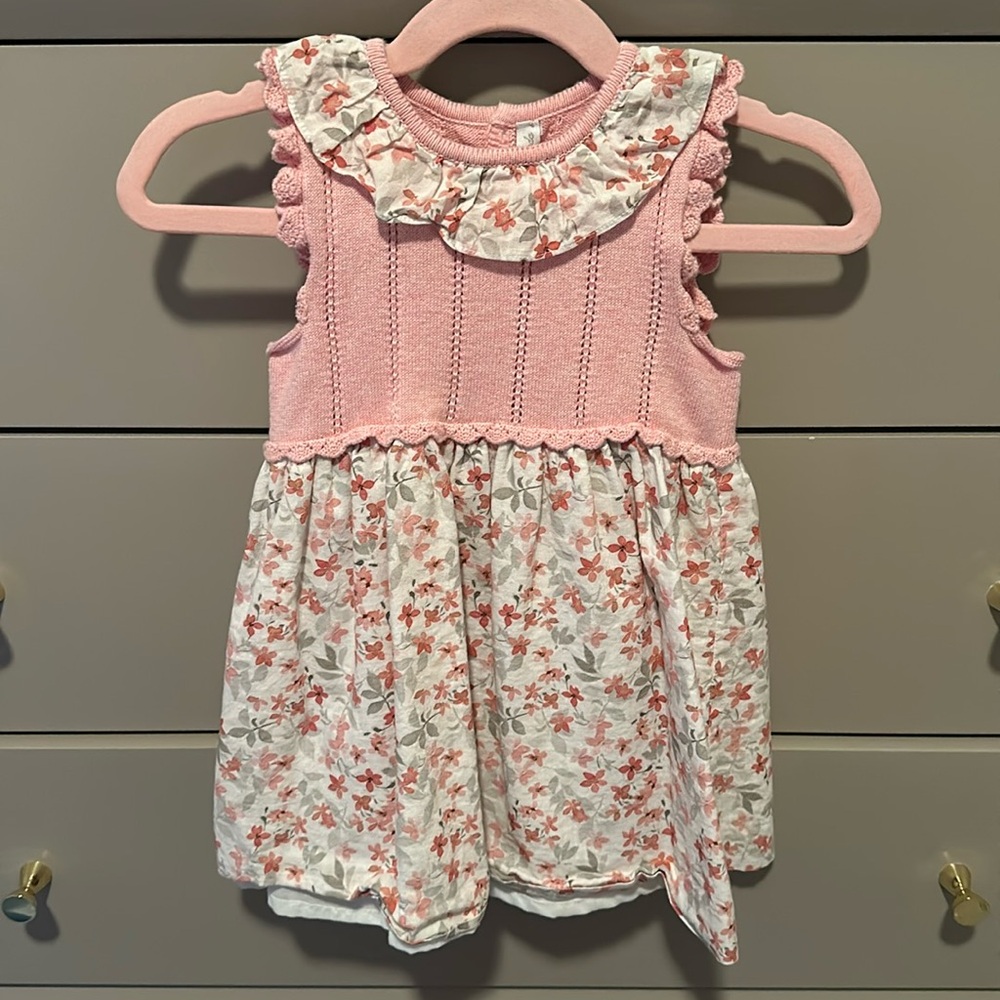 Pink flower dress- Martin Aranda